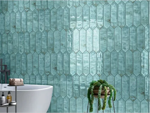 ceramic zenga ocean glossy subway tile 3 inch x 12 inch