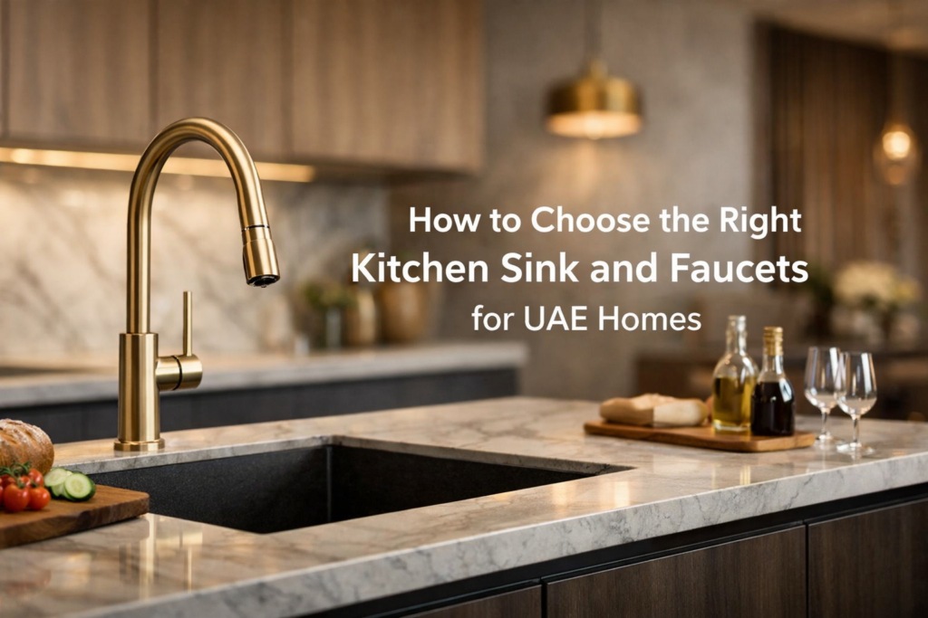 kitchen sink and faucets