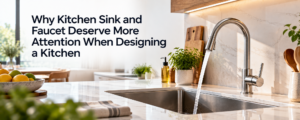 Why Kitchen Sink and Faucet Deserve More Attention When Designing a Kitchen